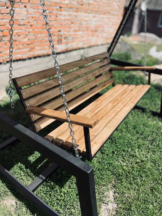 Гойдалка, качеля, гойдалка лофт, садова гойдалка