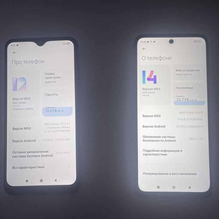 Xiaomi Redmi Note 10 128/32 redmi 8A