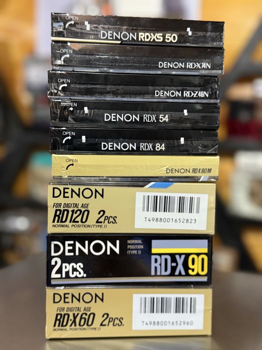 Продам аудио кассеты Denon