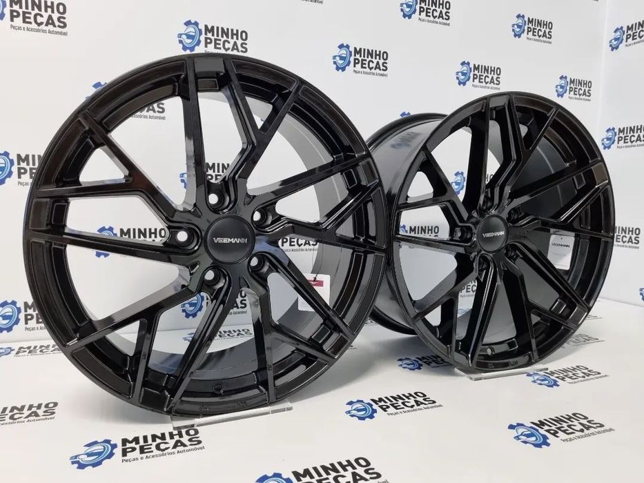 Jantes Veemann (V-FS44) em 18 Preto Brilho (5x120)