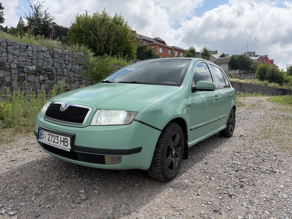 Skoda Fabia 1.4 газ
