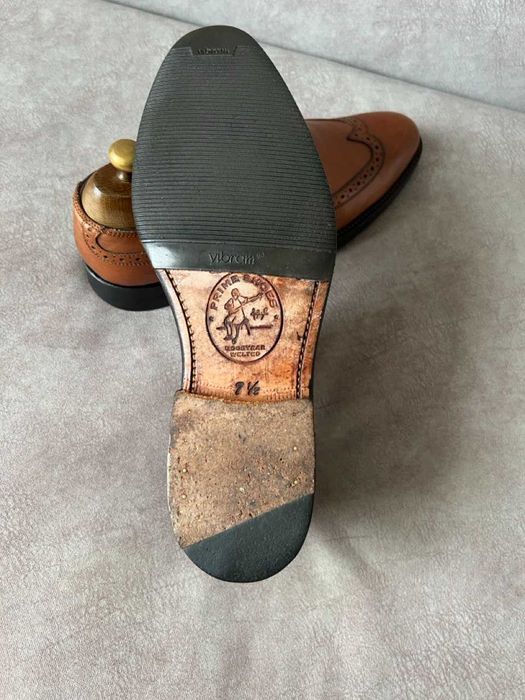 Оригінальні Шкіряні Оксфорди Prime Shoes 41.5р