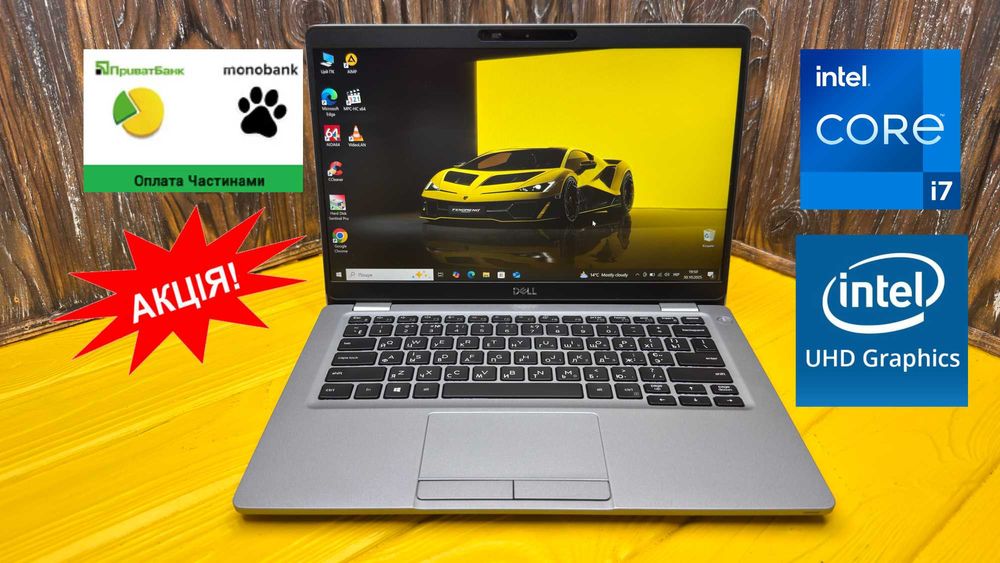 АКЦІЯ! Компактний Ноутбук Для Роботи і Навчання Dell Latitude 5310