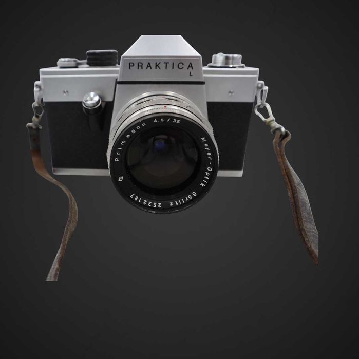 Aparat  Praktica L  Meyer-Optik Görlitz Domiplan 50 mmf/2.8 b5/101870