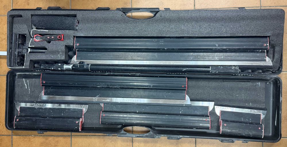 Profesjonalny Zestaw do Gładzi OLEJNIK ERGOPLAST 0.3mm WERGD-G3P w Walizce