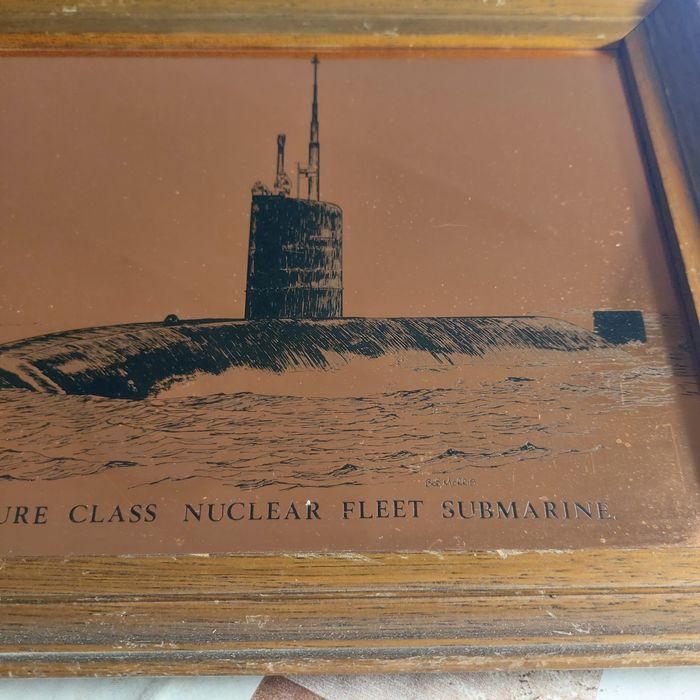 Подводная лодка медь.