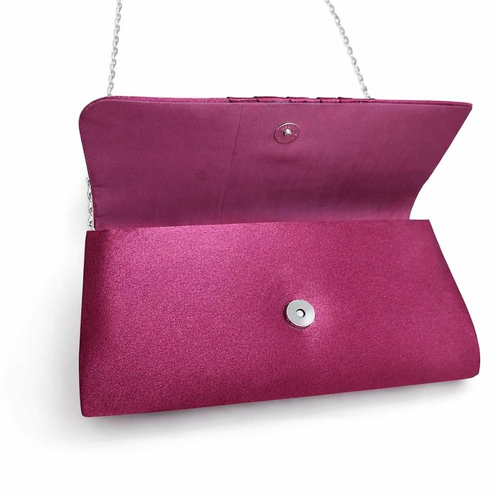 Новий клатч цвета бургунди