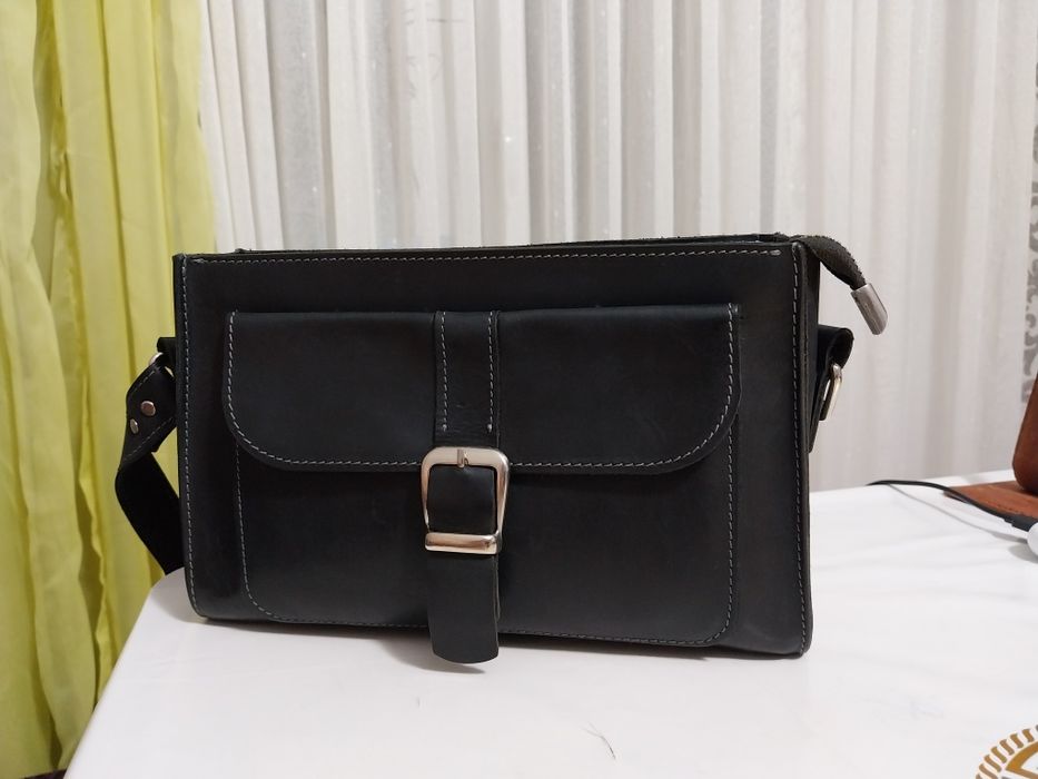 Сумка жiноча женская кожана ручна робота