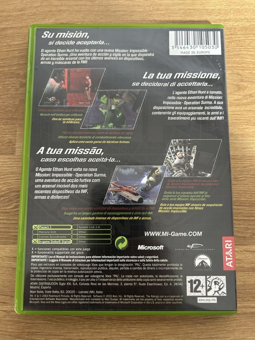 Mission Impossible - Operation Surma / Xbox 360