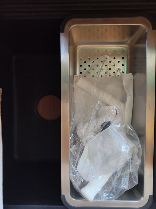 Zlewozmywak z dużą komorą  Romesco