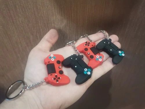 Брелки в виде Геймпадов PS4 Dualshock 4, Отличное качество!