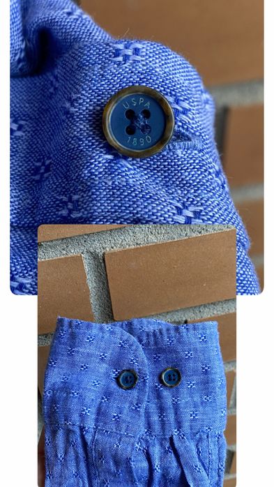 Рубашка Polo Ralph Lauren ексклюзивна M-L синя