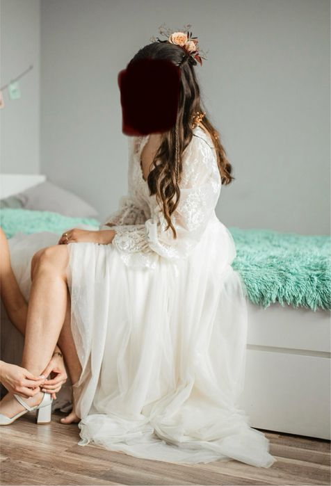 Suknia ślubna boho