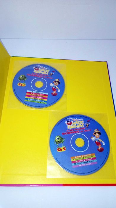 O Meu Primeiro Dicionário de Inglês - Disney (Livro + 2 CDs)
