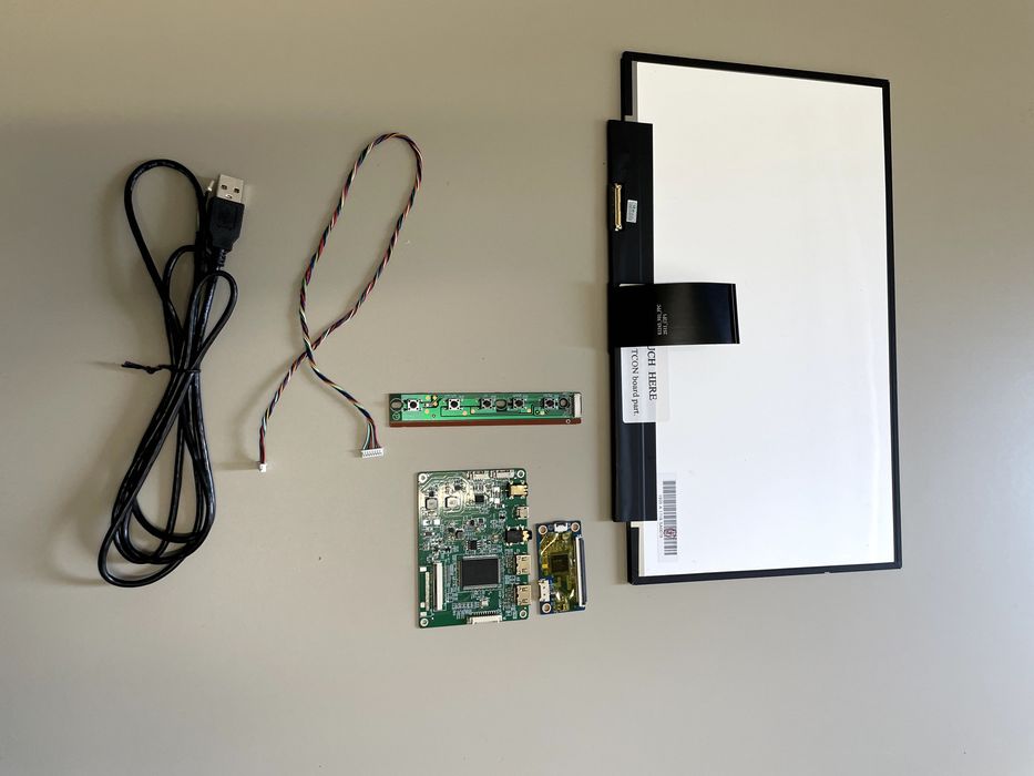 Zestaw kontrolera z matrycą LCD (2398)