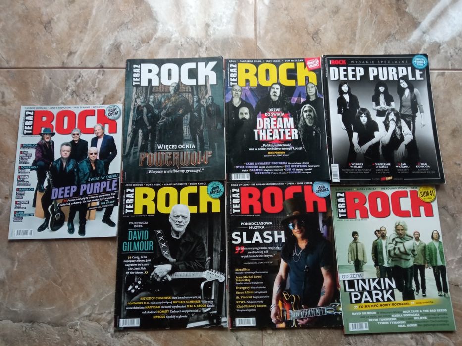 Teraz rock komplet czasopism 20 zl