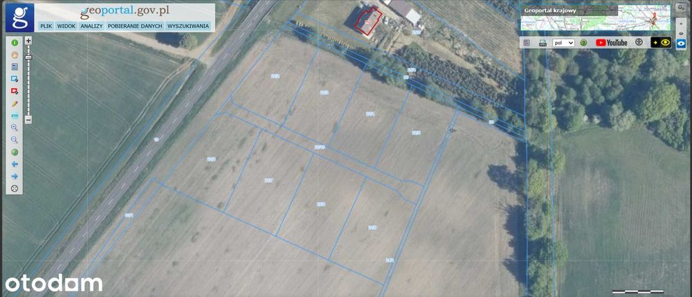 Działka budowlana 1500 m² w malowniczej okolicy