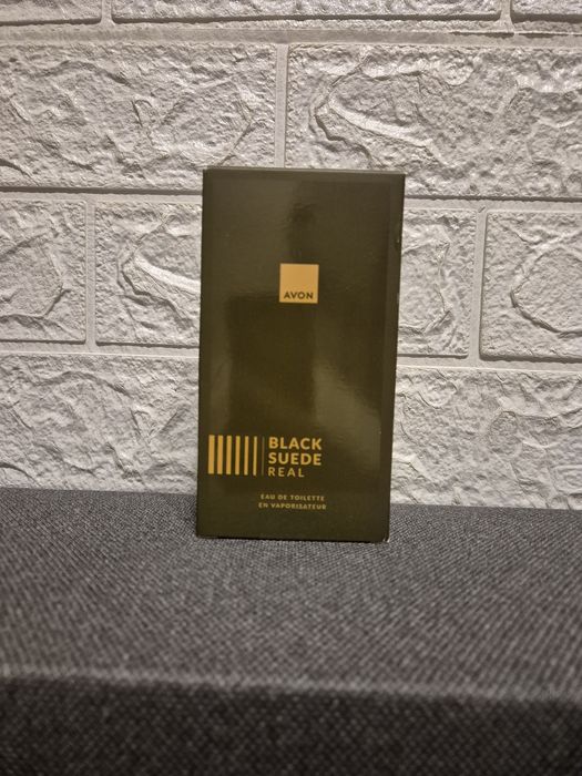 Perfumy męskie Black Suede Real nowe Avon 100 ml
