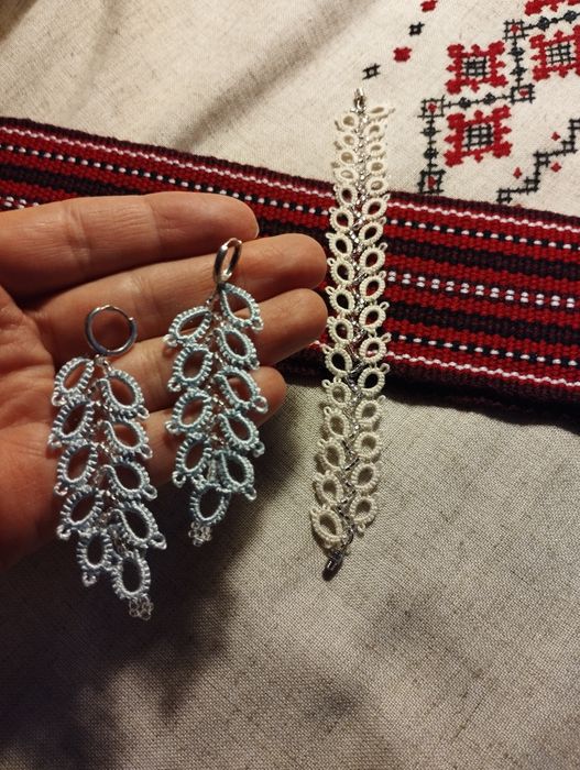 Патріотичний браслет. Прикраса під вишиванку. Подарунок