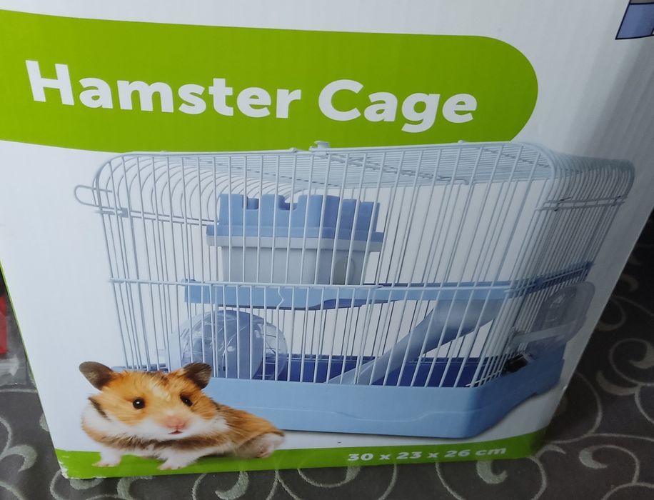 Gaiola hamster com casa