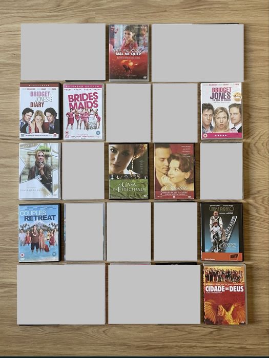 Vários filmes em DVD
