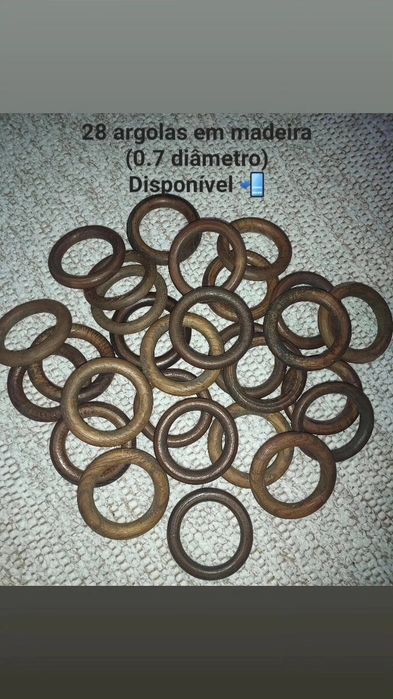 Argolas de madeira