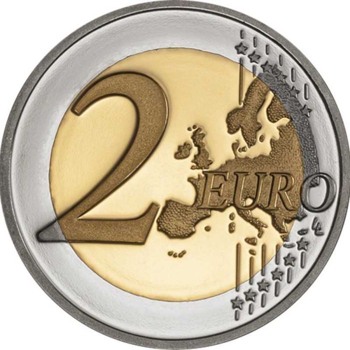 2020 – PROOF 2 Euros € – 75 ANOS DA ONU - Comemorativa INCM