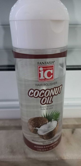 Óleo de coco para cabelo