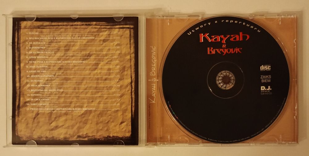 4 płyty CD Kayah i Bregovic, Czerwone Gitary, Brathanki, Golec uOrkies