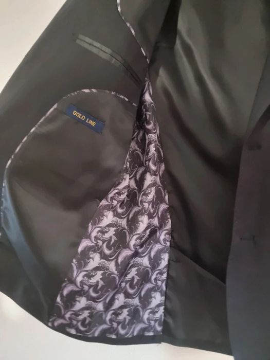 Fato Preto Under Blue extra slim fit