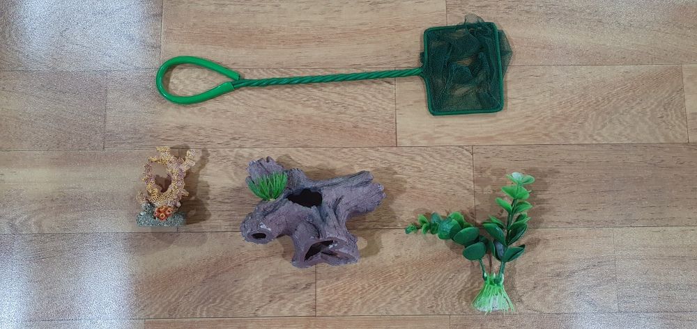 Conjunto plantas aquáticas aquário decoração acessorios camaroeiro
