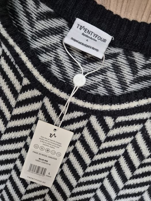 Sweter swetr Twentyfour L 40 nowy wełniany