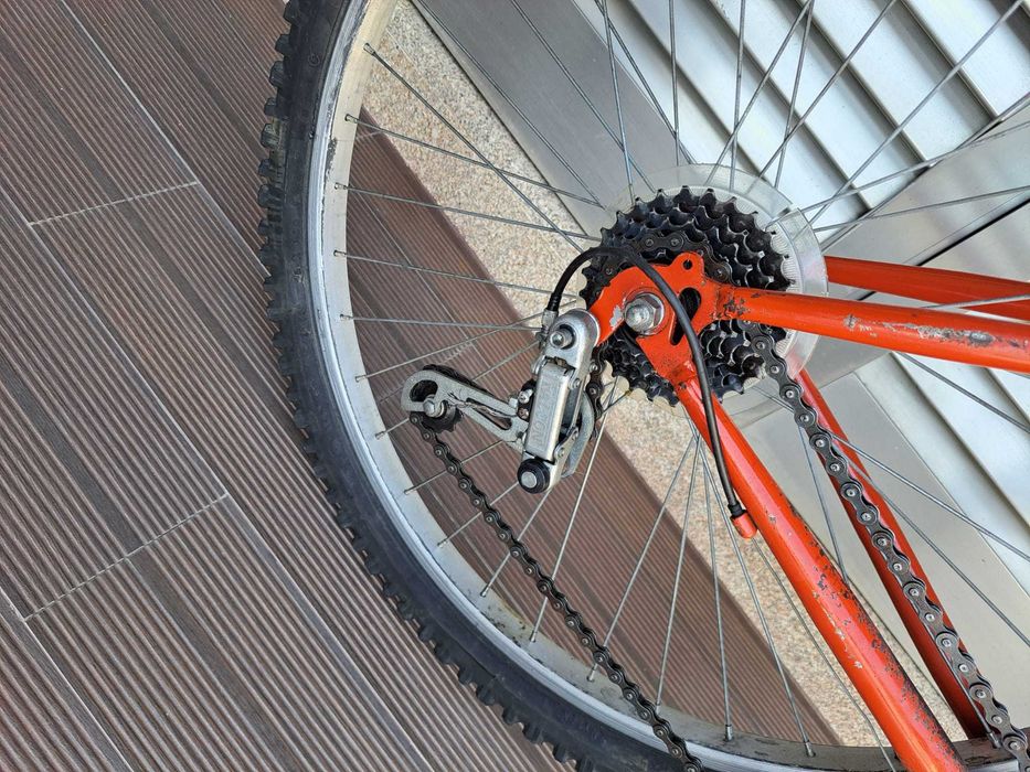 Bicicleta com pouco uso