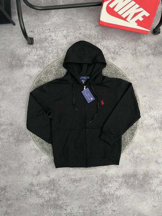 Зіп-худі Polo Ralph Lauren сіре | S–XXL | Нове