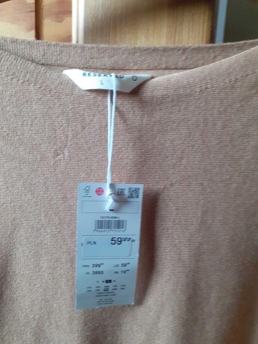 Reserved cienki sweter L NOWY