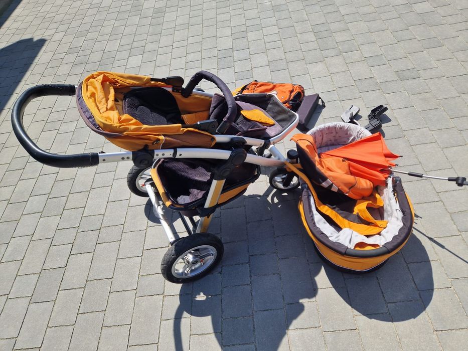 Wózek spacerowy i głęboki 2w1 xlander