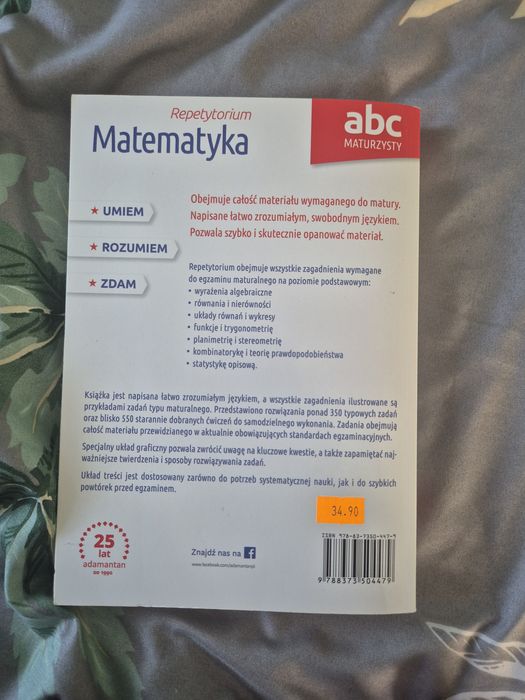 Matematyka repetytorium maturalne