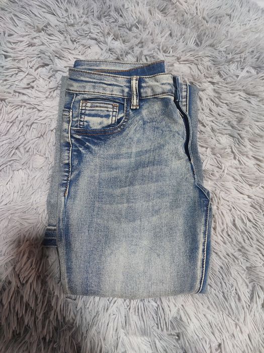 Calças de ganga PETITE femininas cintura baixa