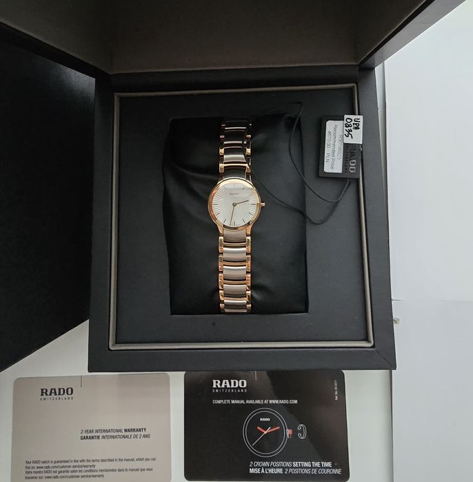Zegarek damski RADO CENTRIX nowy full set