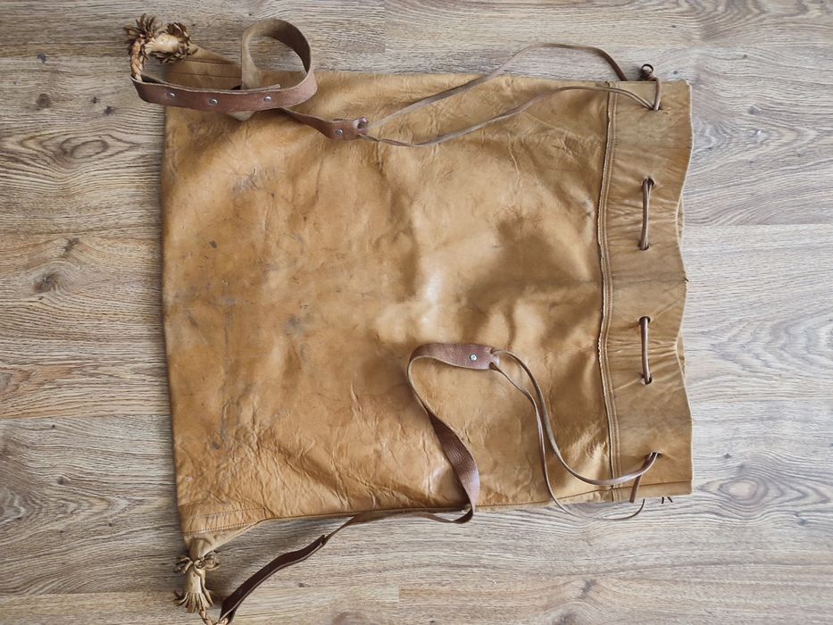 Кожаный вещевой мешок