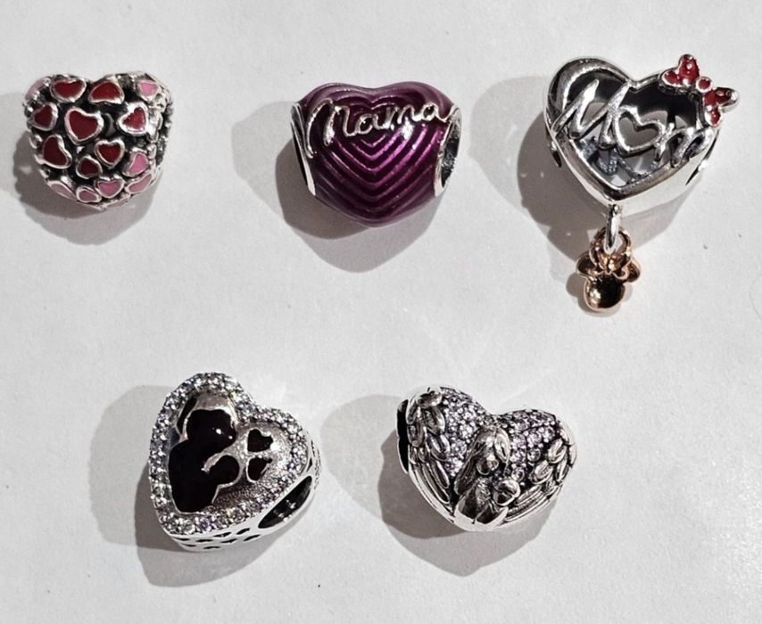 Zawieszka charms srebro s925 dzień matki