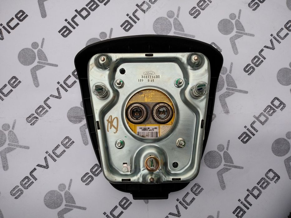 Подушка безпеки руля Ford Fiesta mk7, airbag, безпека Srs