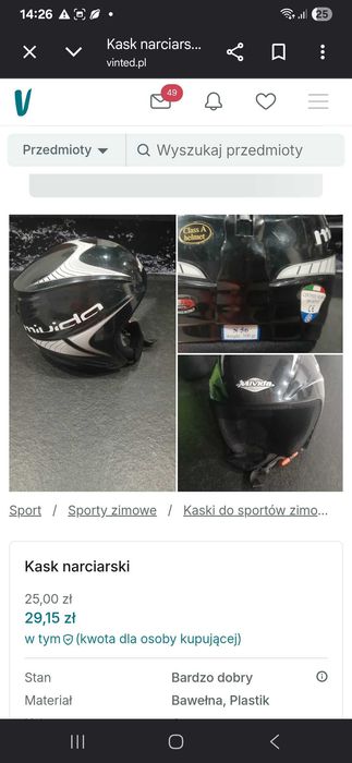 Kask na narty S-56