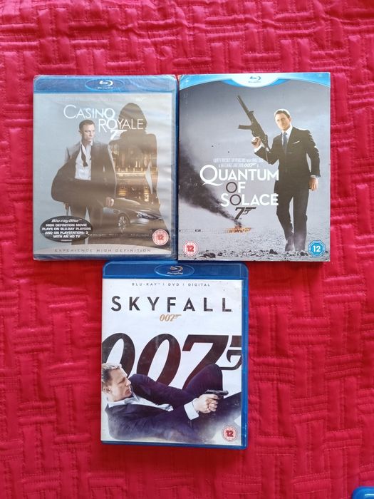 Filmes 007 James Bond em Blu ray (portes grátis)