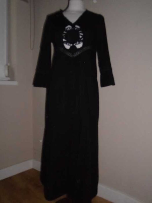 Vestido Zara comprido, corte original