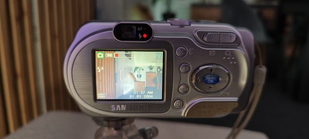 Aparat cyfrowy Samsung Digimax A5.