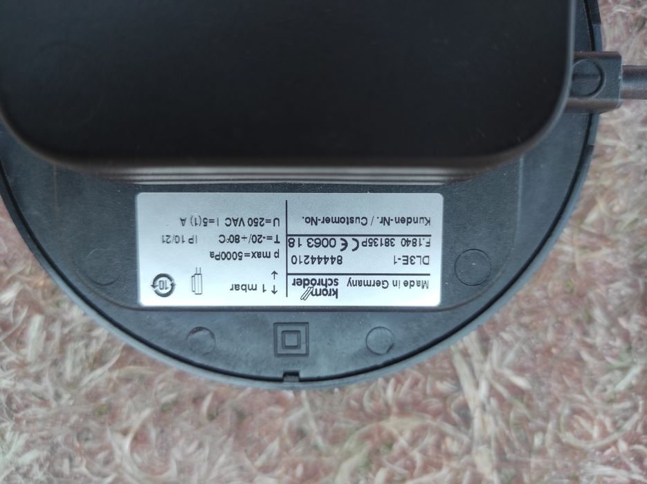 Датчик-реле тиску повітря DL 3E Kromschroder (Honeywell), 0,3 - 3 mbar