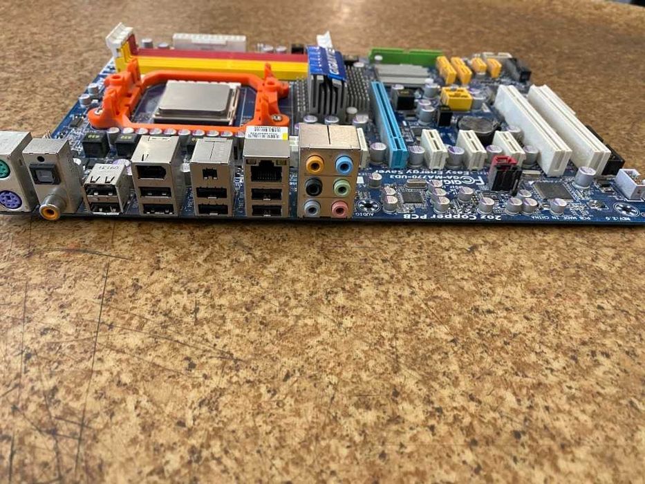 Płyta GA-MA770-UD3 + Phenom II X2 550 + DDR2 – komplet Retro!