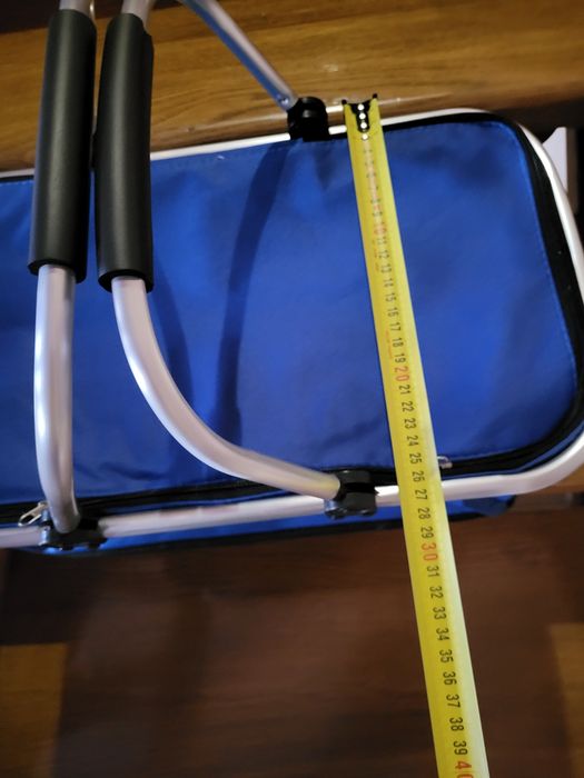 Термосумка синя.