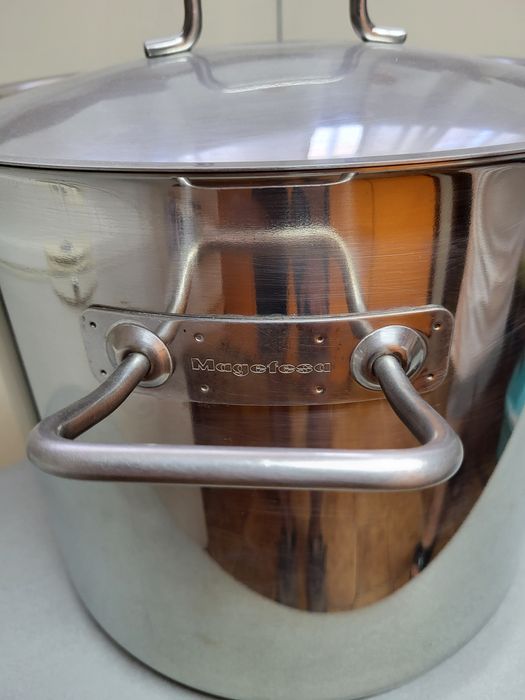 Panela Magefesa Inox como nova